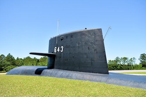 Submarine Sail At Kings Bay