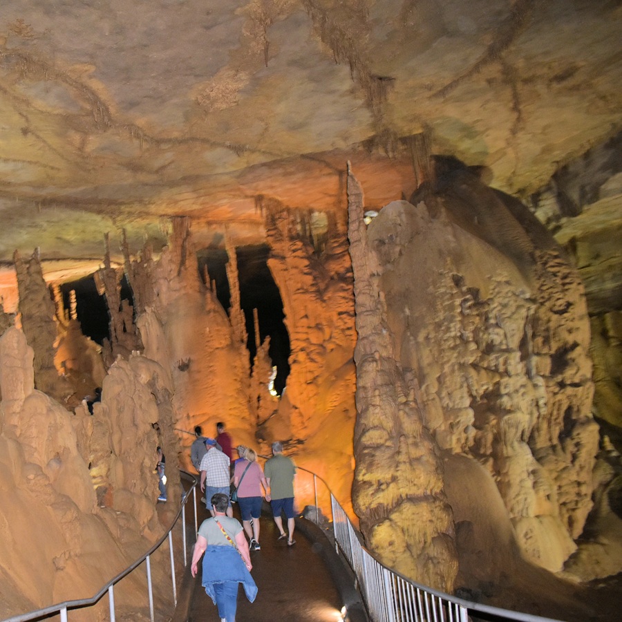 Touring The Caverns