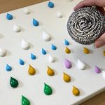 Iron Scrubber Painting Technique for Beginners / Acrylic Painting