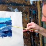 Alla Prima Oil Painting Study | St Ives coastline, Cornwall