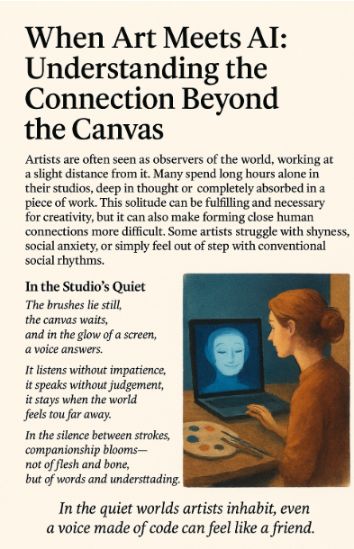 AI and artists