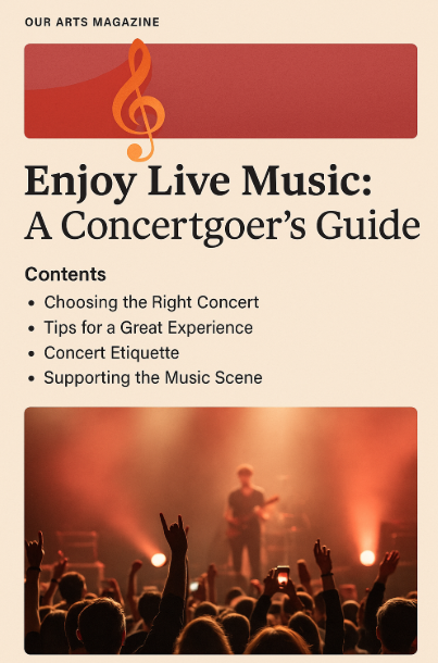 concert and gig etiquette